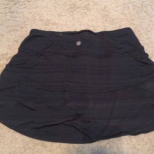 Athleta black skirt